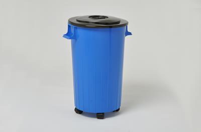 Contenedor Industrial de 68 litros C/Ruedas