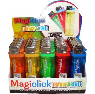 Encendedor Magiclick Transparente