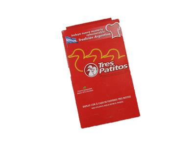 Fosforos Tre Patitos Blister x 8