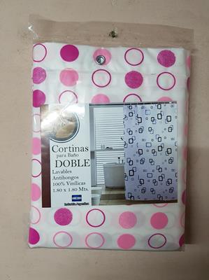 Cortina para BaãO 1.80 m C/Ganchos