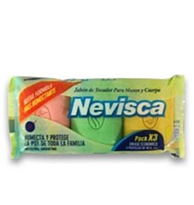 Jabon de Tocador Nevisca x 3