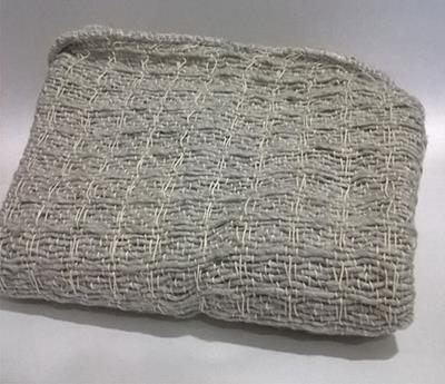 Trapo Nido de Abejas Gris Cotton Clean